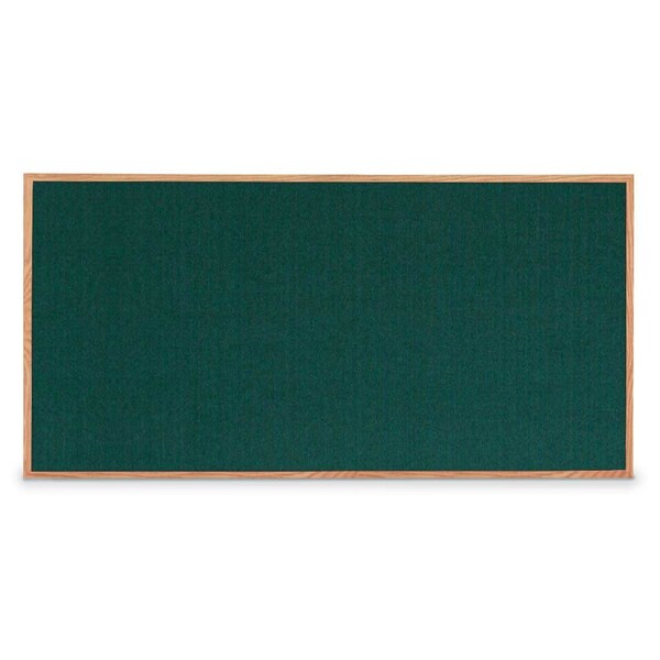 Combo Board, 60"x36", Black Frame/White Porcelain & Rubber